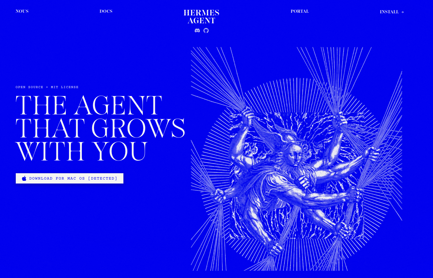 Hermes — The agent that grows with you