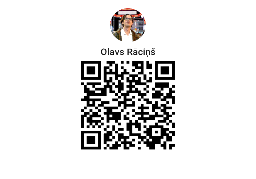 QR code — scan to book